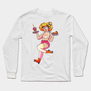 Toy Chica Gijinka Transparent Long Sleeve T-Shirt